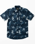 Pirate Flag Unisex Button Up(1)