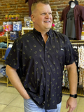 Golden Cocktails Unisex Button Up